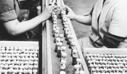 Producción Pritt antigua