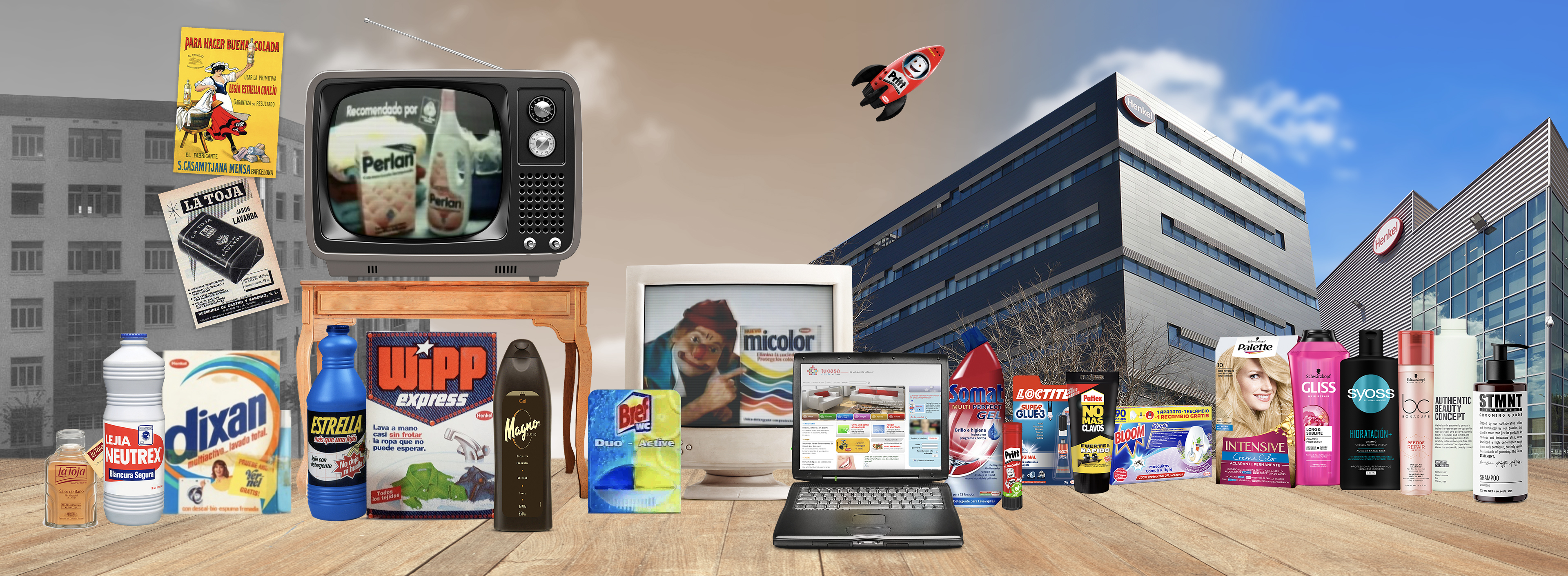 Historia de Henkel Ibérica - Cronología 60 años