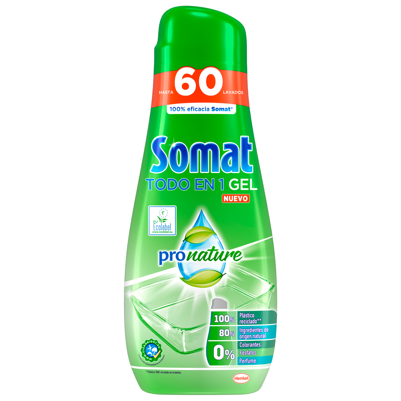 Somat Todo en 1 Gel Verde