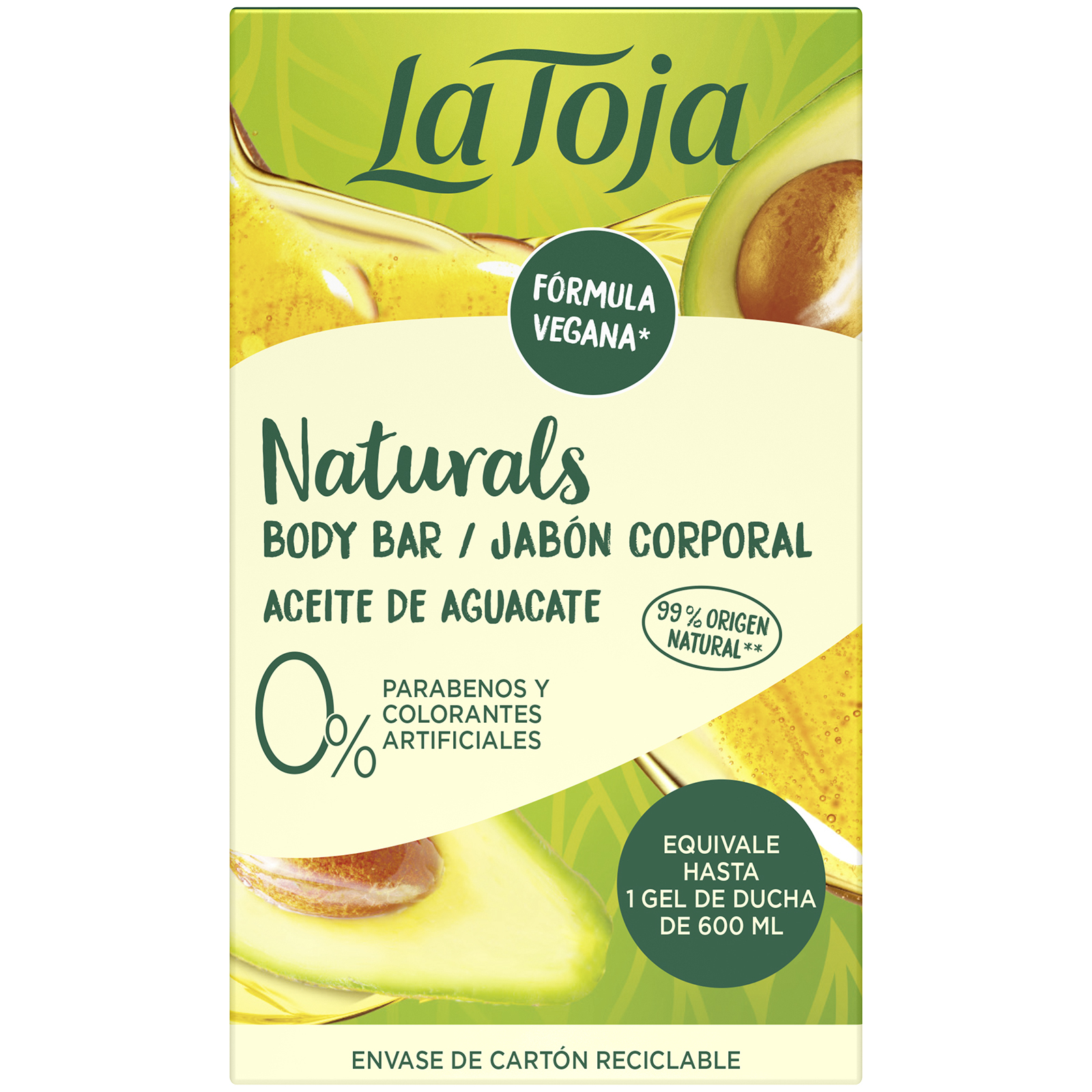 Jabón corporal sólido La Toja Naturals