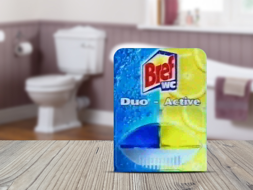 Lanzamiento de Bref Duo-Activo de Henkel en el año 2002