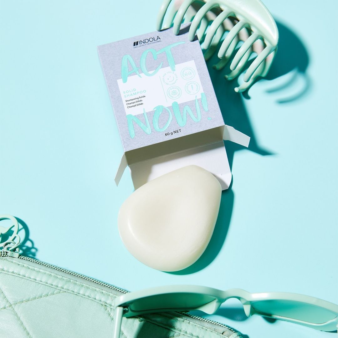 Champú sólido Indola Act Now