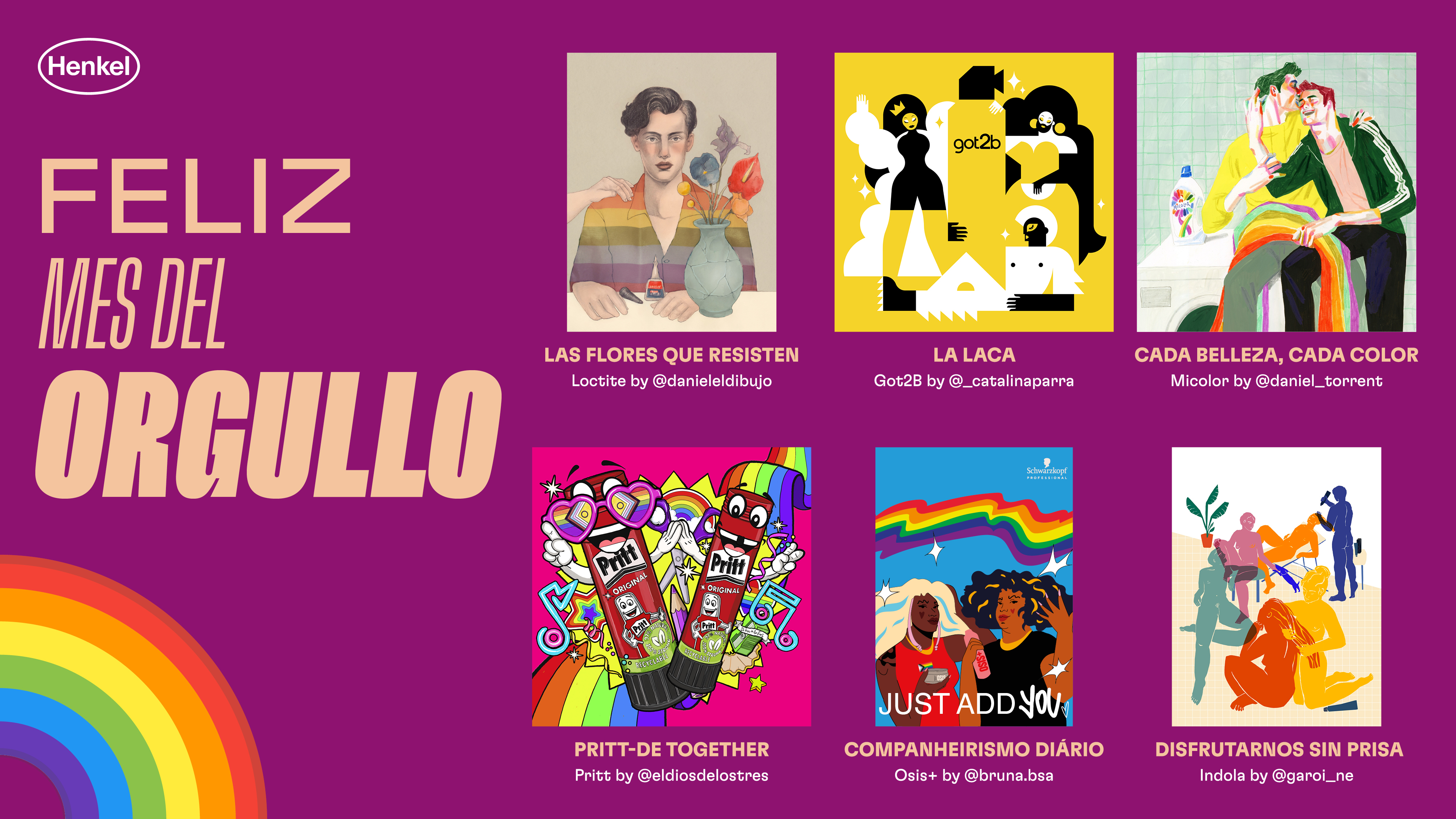 Henkel celebra el mes del Orgullo