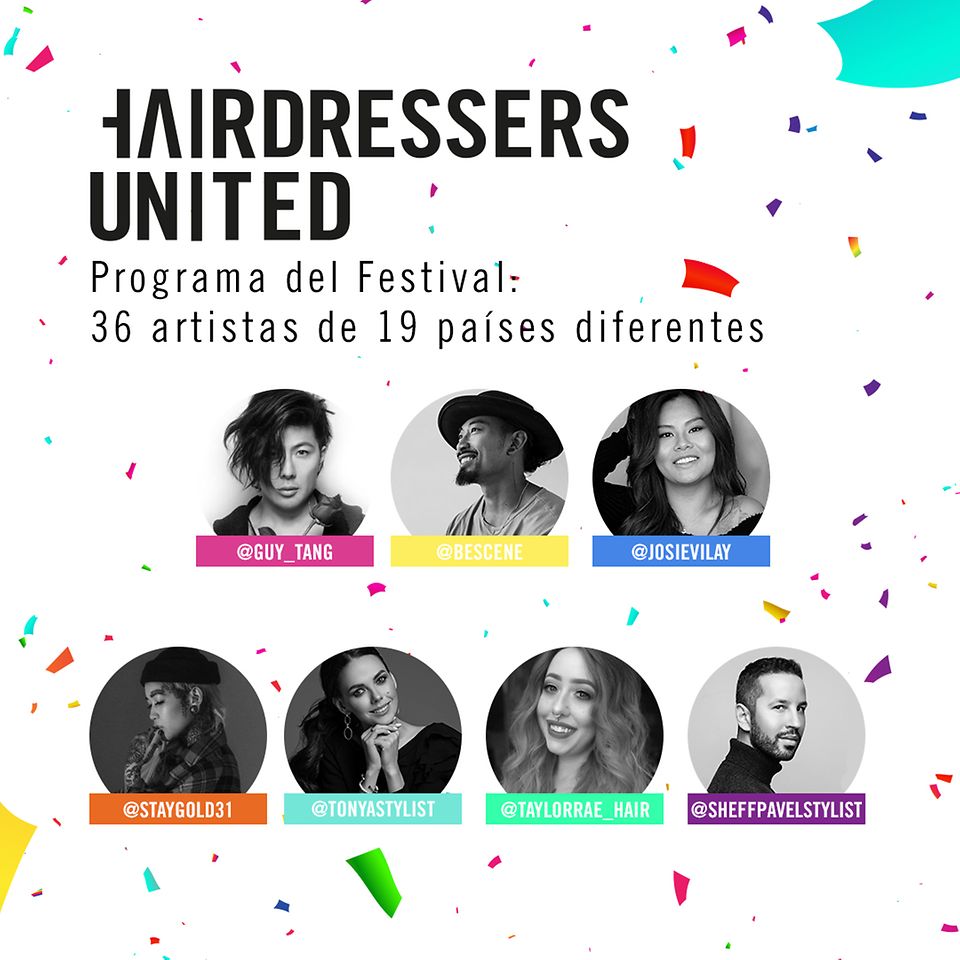 Artistas confirmados al festival benéfico Hairdessers United