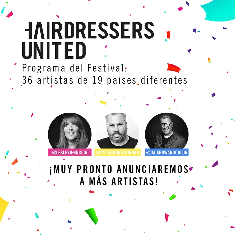 Artistas confirmados al festival benéfico Hairdessers United