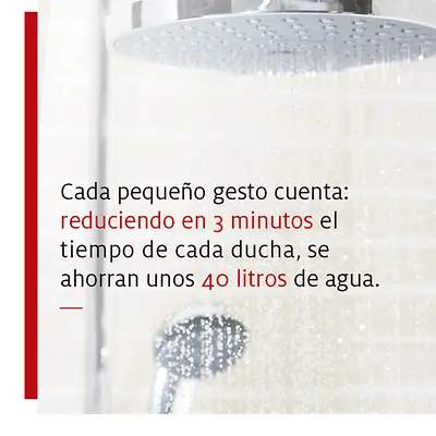 ¿Cómo ahorrar agua a la hora de usar los productos?