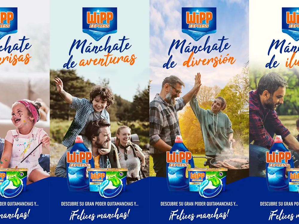 Wipp Express Campaña Felices Manchas