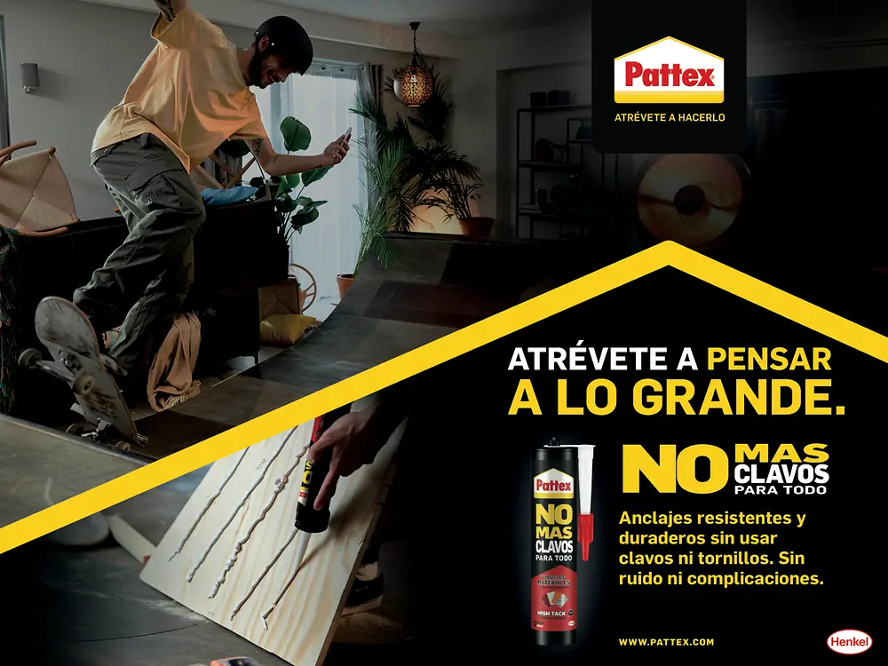 Pattex lanza la campaña “Atrévete a hacerlo”