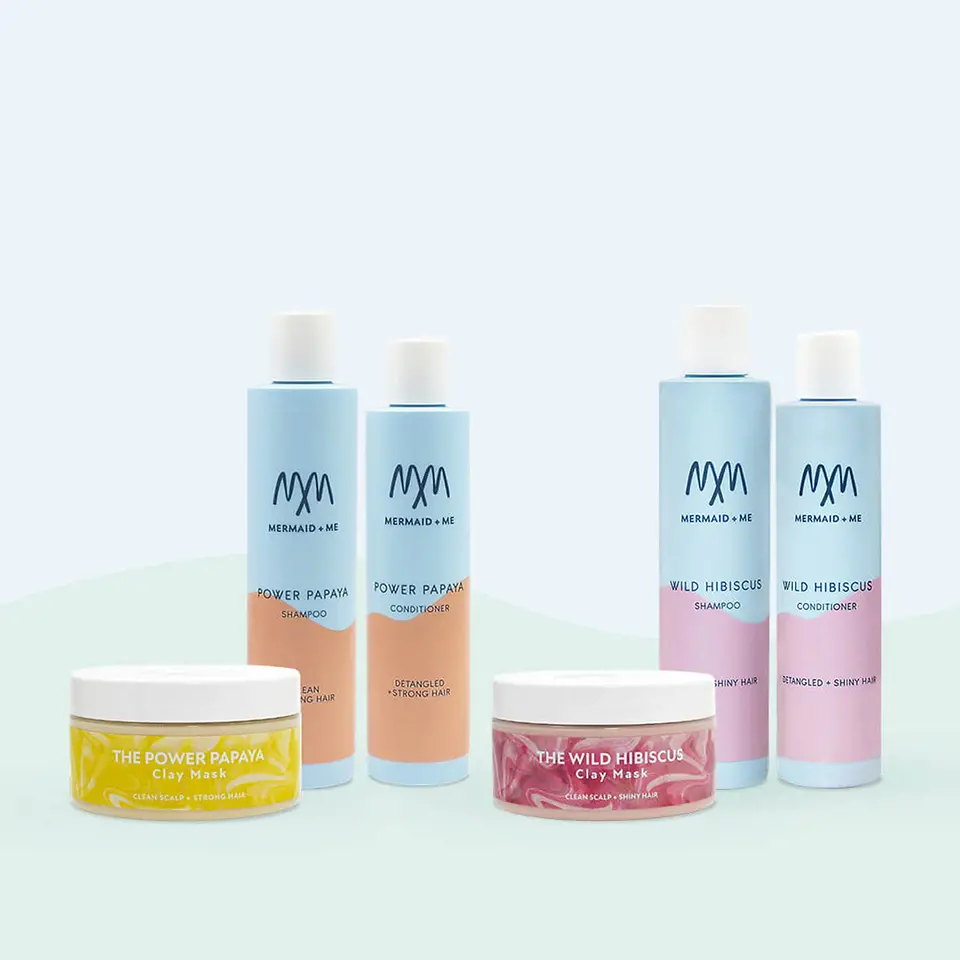 Mermaid+Me focuses on hair care products. 