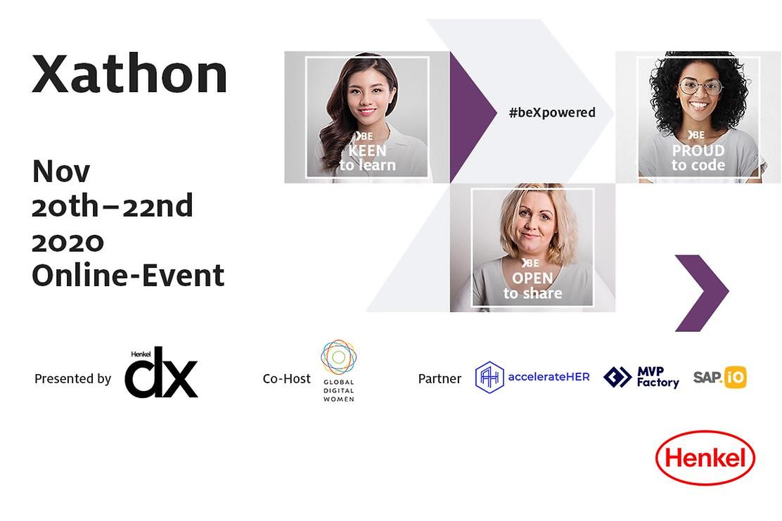 Henkel celebra su segunda edición del Xathon, un hackathon de empoderamiento femenino en el ámbito tecnológico y de las start-ups. El plazo de inscripción está abierto hasta el 30 de octubre.