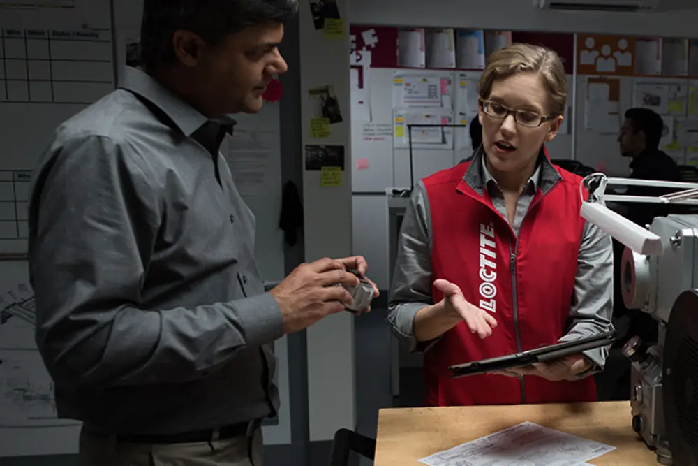 Servicios profesionales de LOCTITE para la industria
