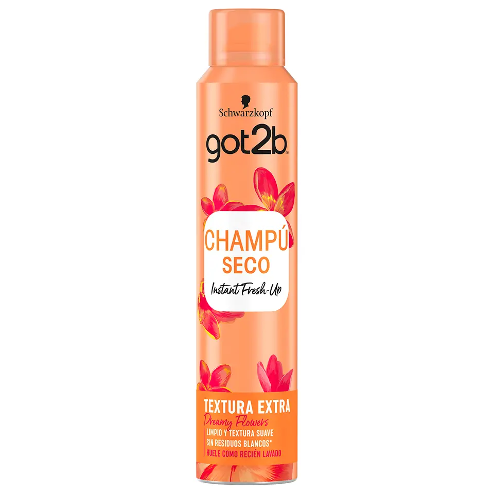 Champú seco textura extra