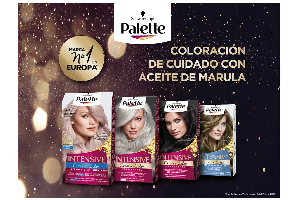 bodegón nuevos tonos Palette Intensive Crème Color