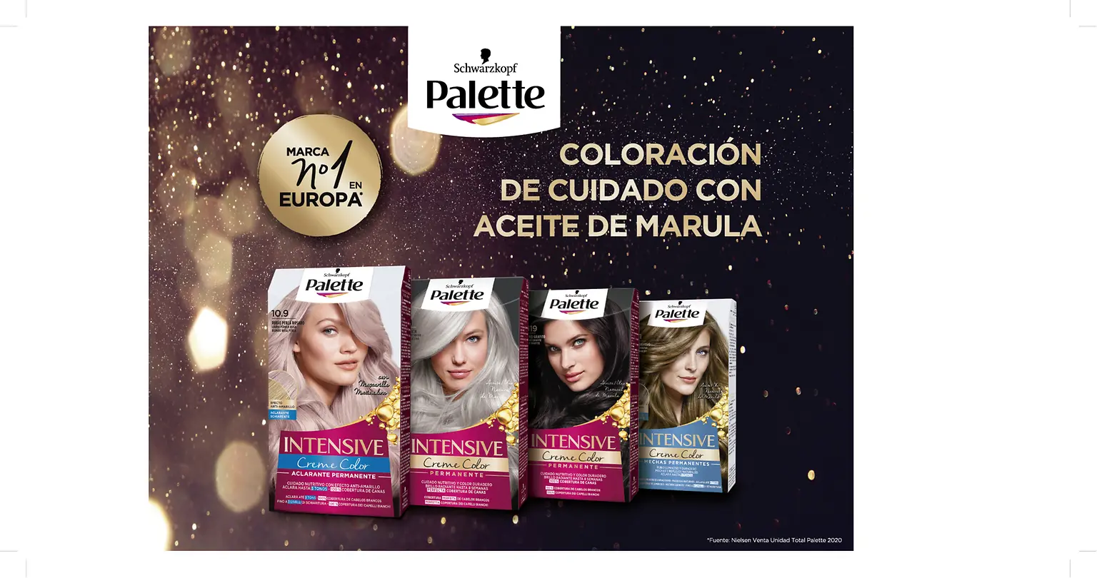 bodegón nuevos tonos Palette Intensive Crème Color