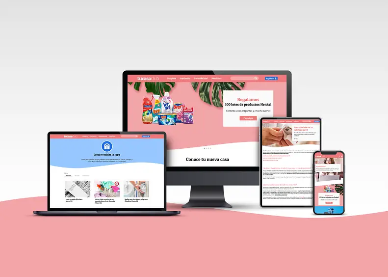 Diseño de la nueva web de Tu Casa Club
