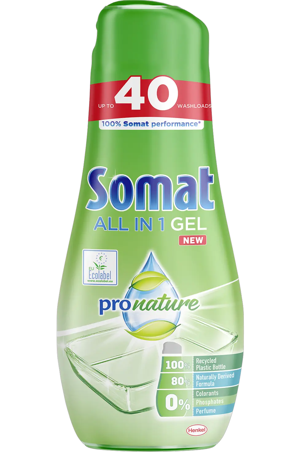 Henkel improves sustainability of dishwashing gels