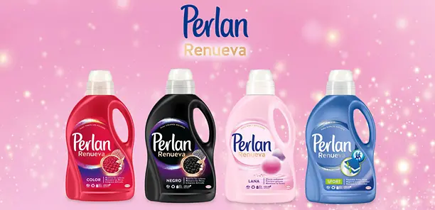 Perlan lanza 4 nuevas fórmulas mejoradas del detergente líquido