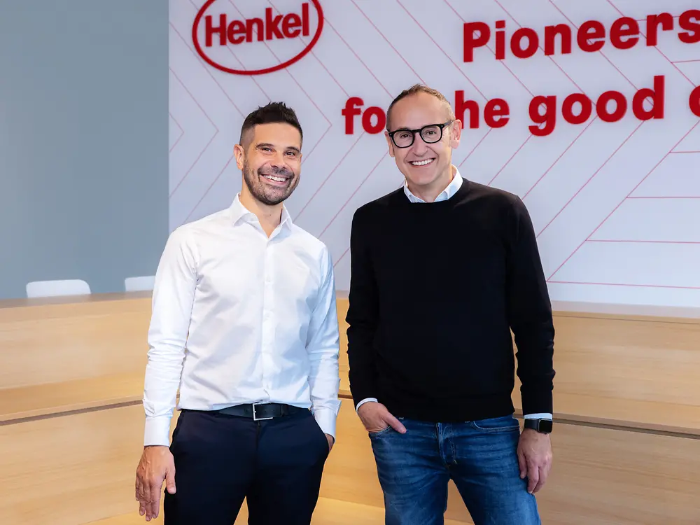 Oriol Marín e Ivan Luna, futuros directores de Marketing y Ventas de Henkel Consumer Brands, respectivamente