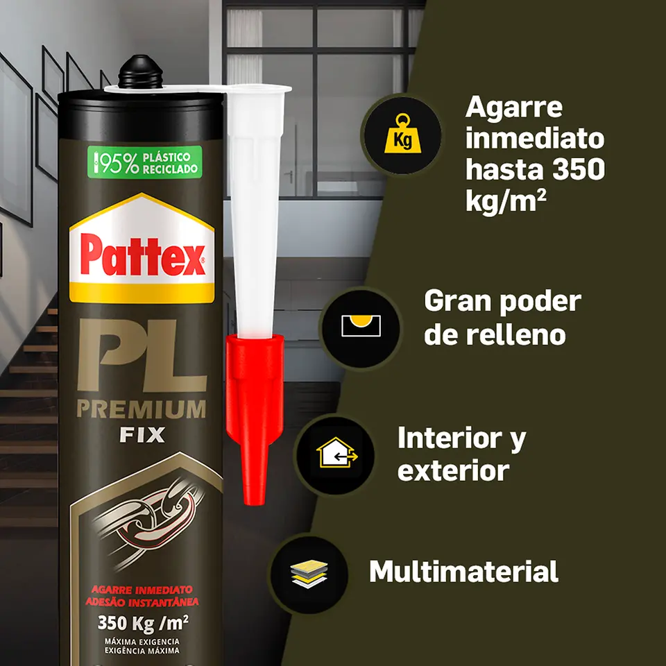 PATTEX Colle Fixation PL Premium