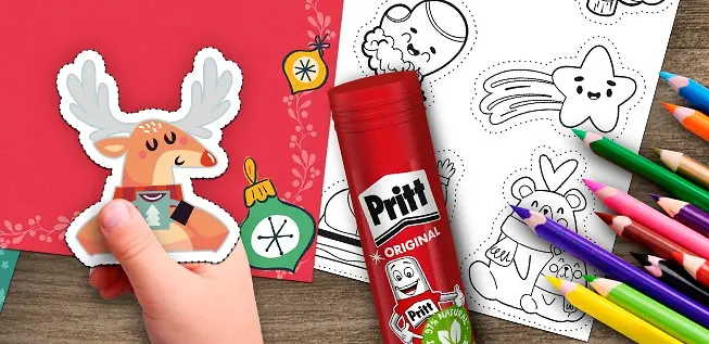 Postales Navideñas de Pritt