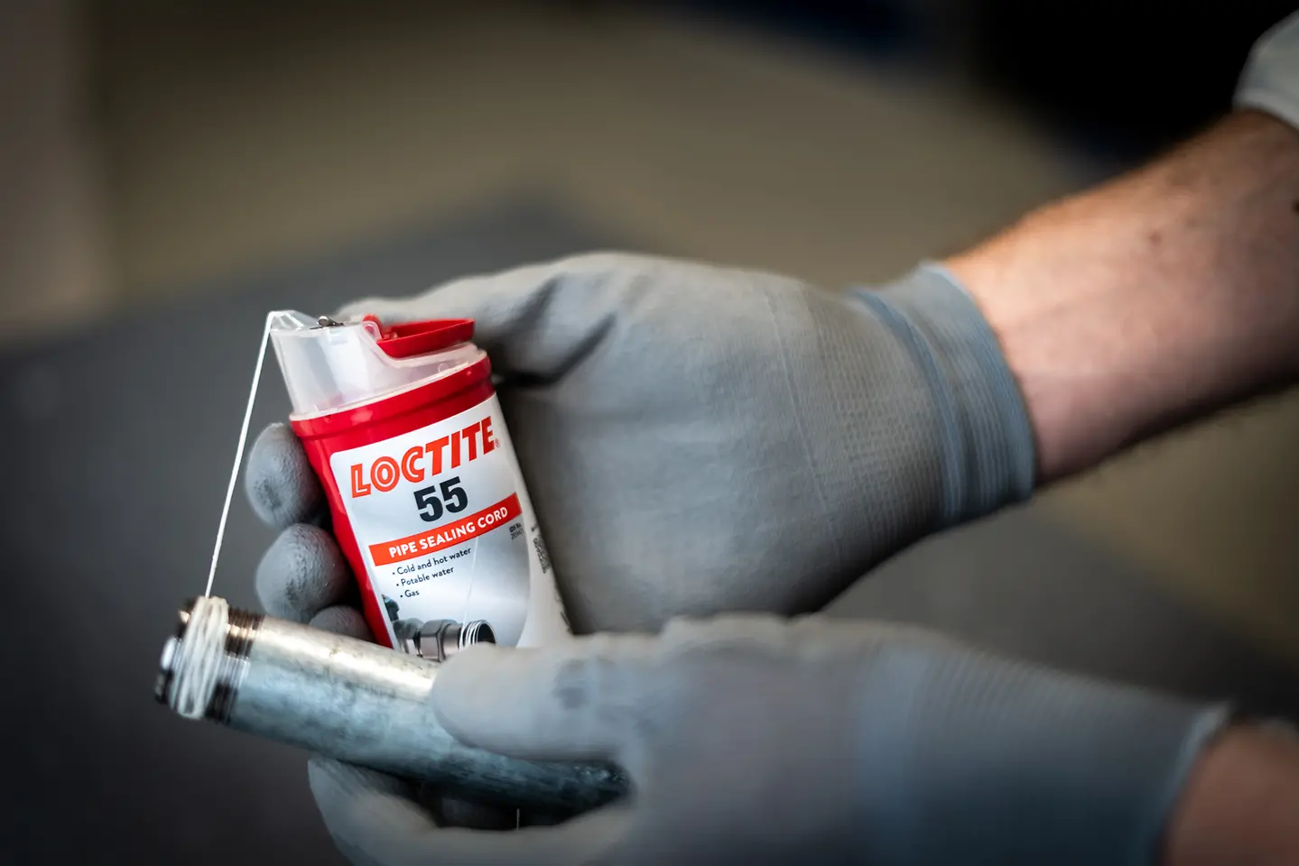 Nuevo formato del hilo sellador de tuberías LOCTITE 55