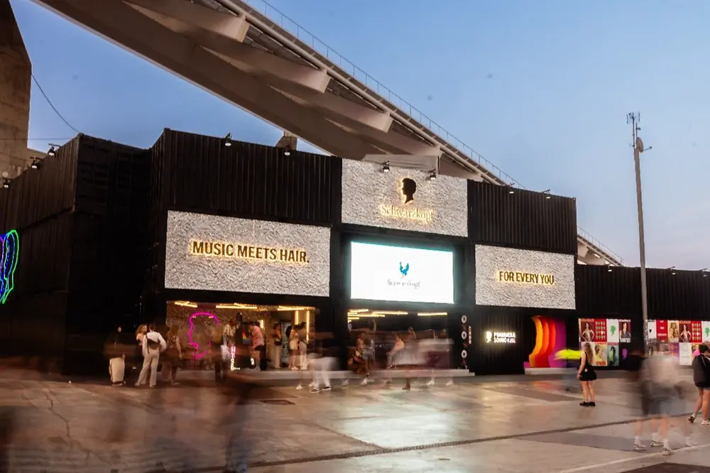 Schwarzkopf Pop-Up Salon en Primavera Sound Barcelona 2025