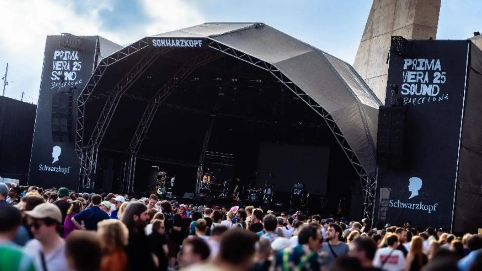 Escenario Schwarzkopf en Primavera Sound Barcelona 2025