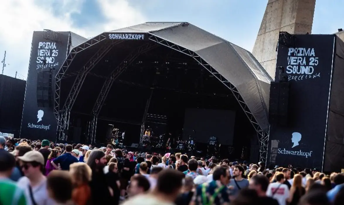 Escenario Schwarzkopf en Primavera Sound Barcelona 2025