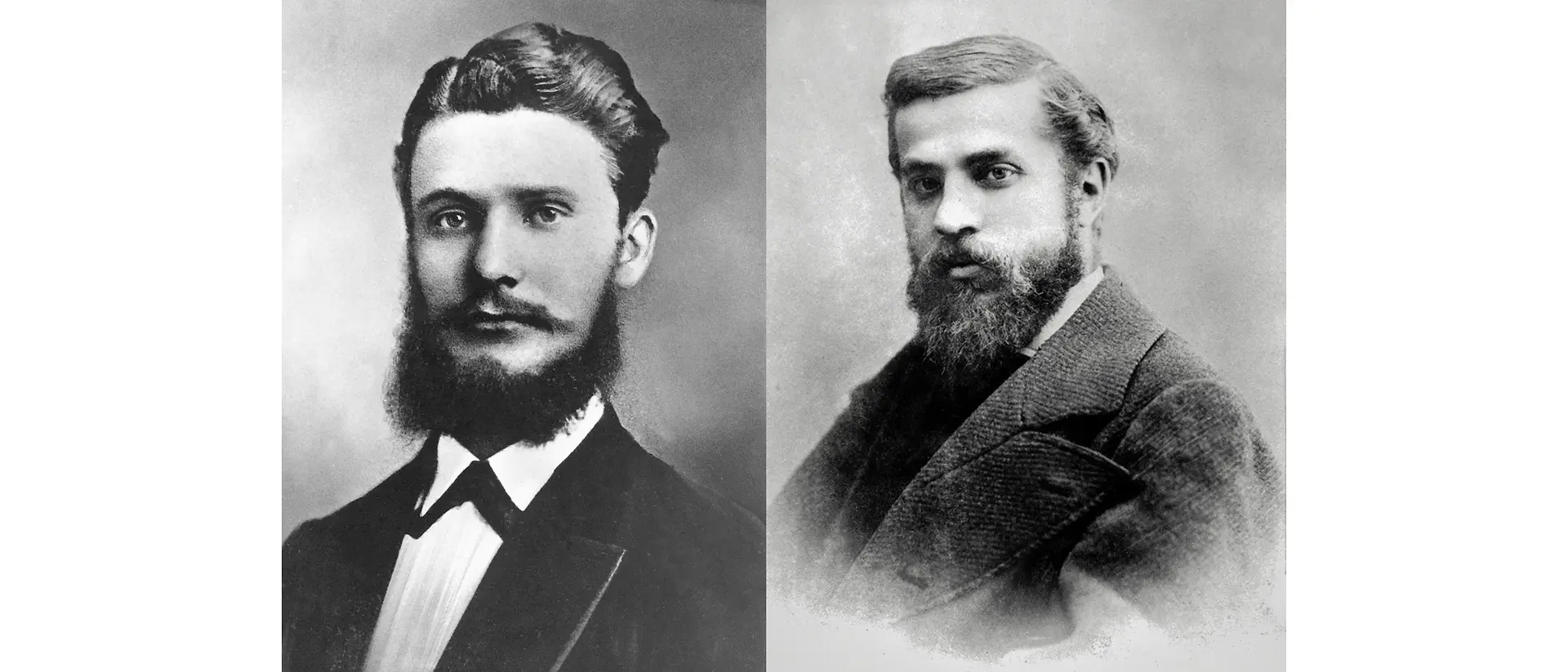Fritz Henkel y Antoni Gaudi.