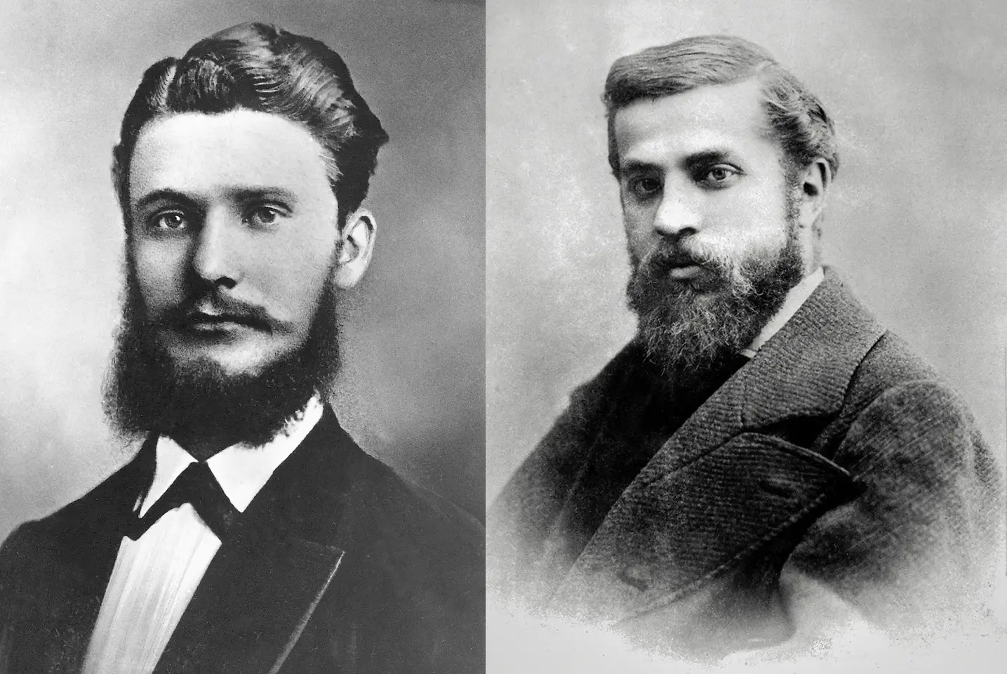 Fritz Henkel y Antoni Gaudi.