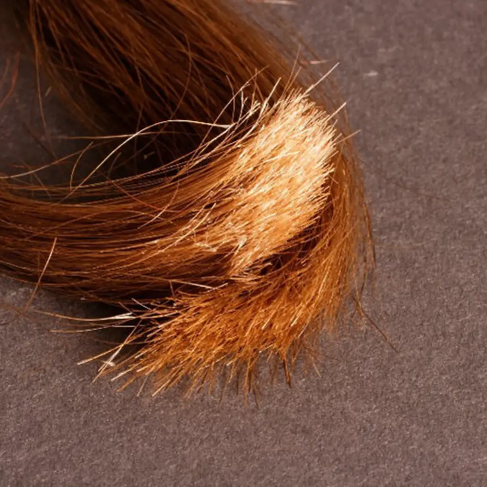 
Un problema con cabello largo: puntas abiertas