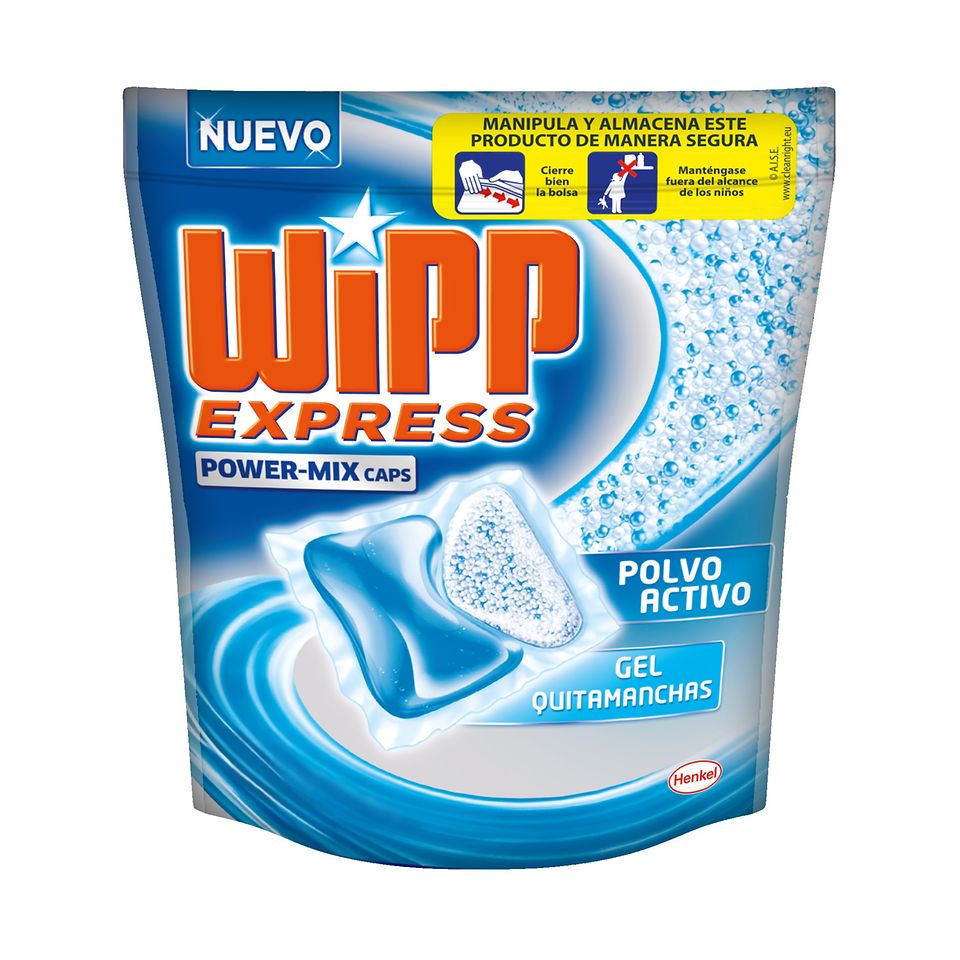 

Las nuevas WiPP Express Power Mix son las primeras cápsulas del mercado que combinan gel y polvo