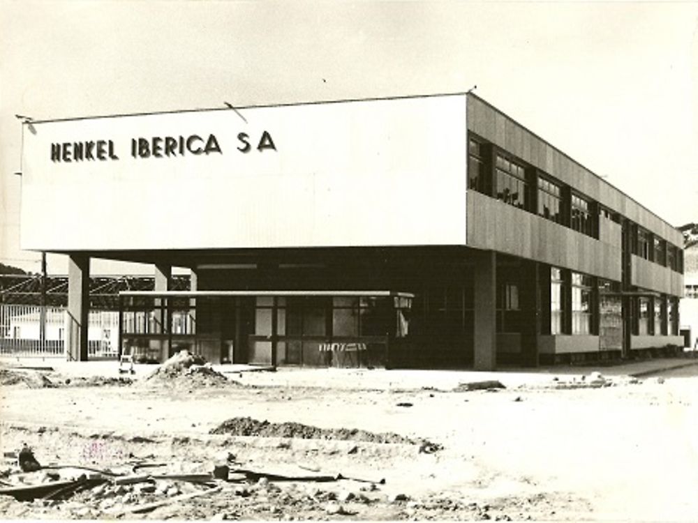 
La fábrica de Henkel en 1964