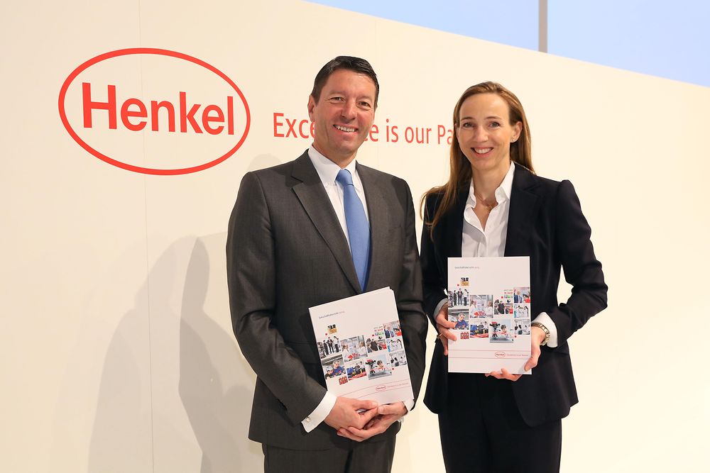 
Henkel CEO Kasper Rorsted & Dr. Simone Bagel-Trah, Chairwoman of the Shareholders’ Committee & Supervisory Board