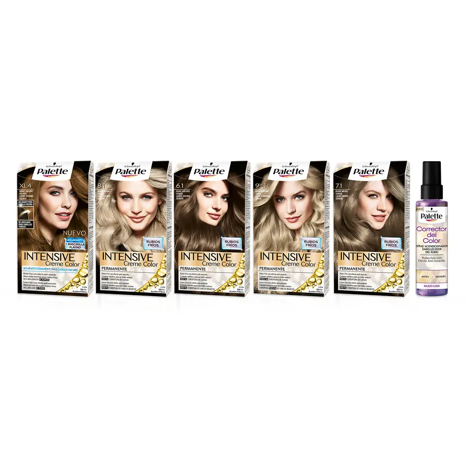 Nueva colección Palette Rubios Fríos de Schwarzkopf