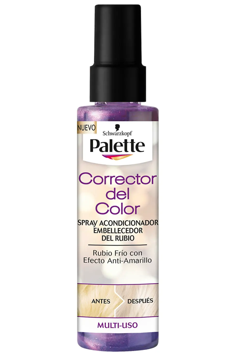 Palette Spray Corrector del Color: La solución para mantener un rubio perfecto