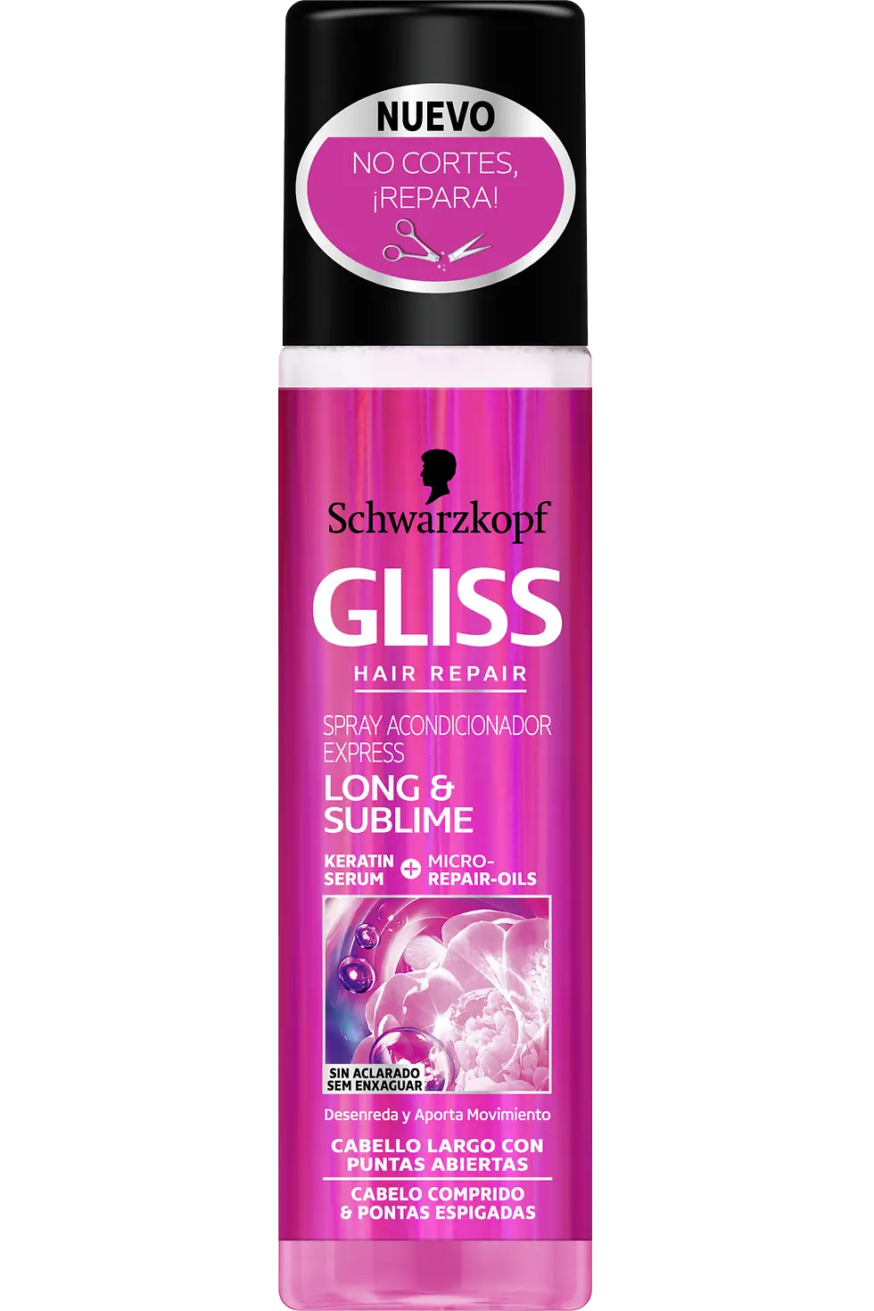 GLISS Spray Acondicionador express Long&Sublime