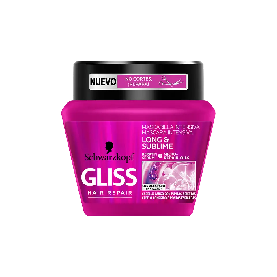 GLISS Mascarilla intensiva Long&Sublime