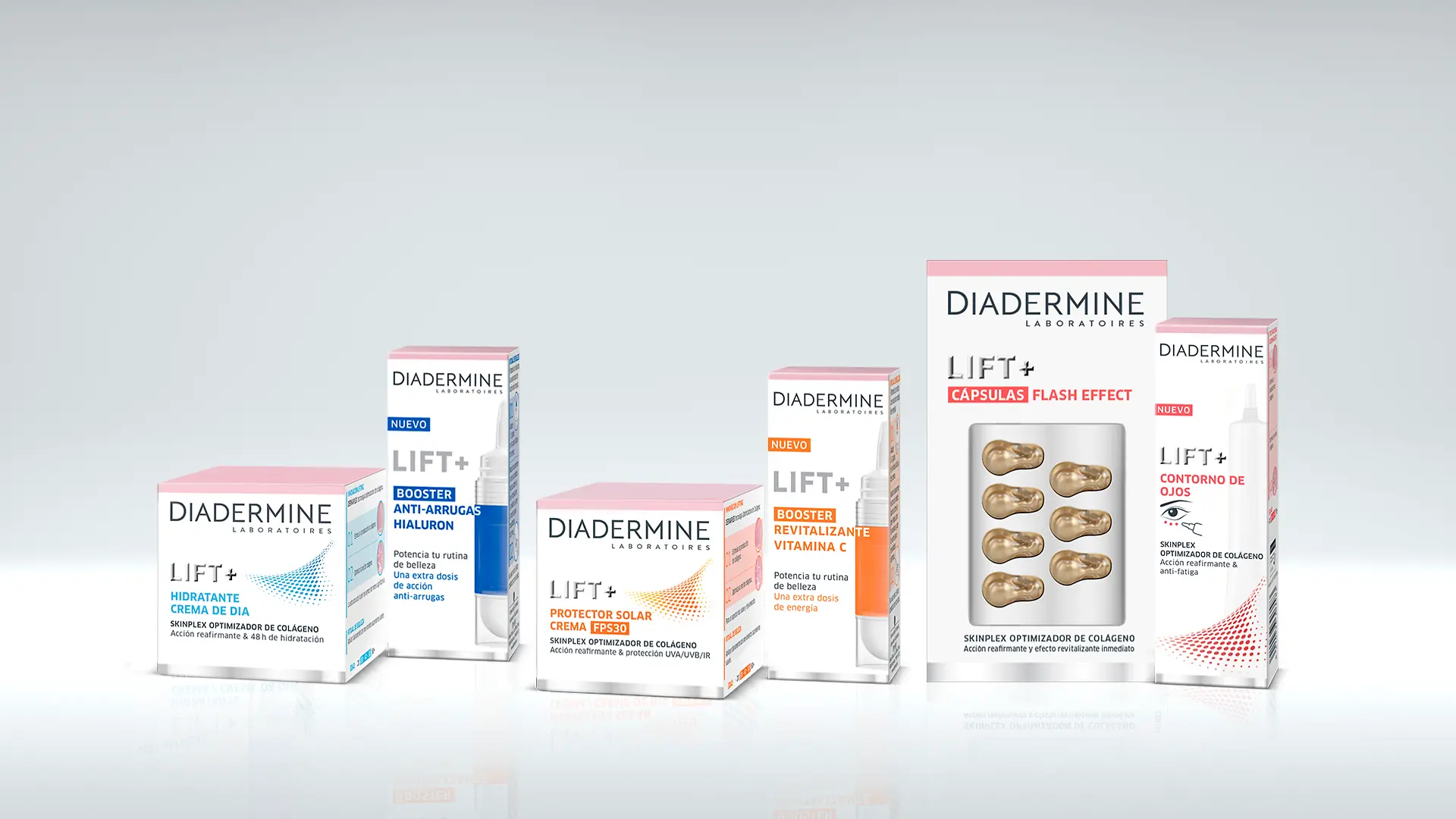 Diadermine renueva su gama Lift+ e incorpora los boosters al mercado de gran consumo