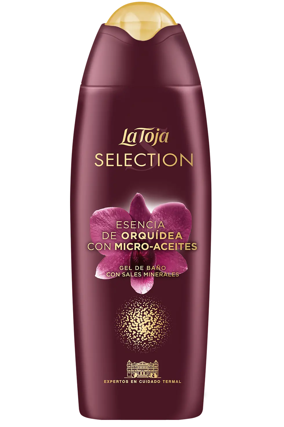 Gel de baño Esencia de Orquidea con Micro-Aceites