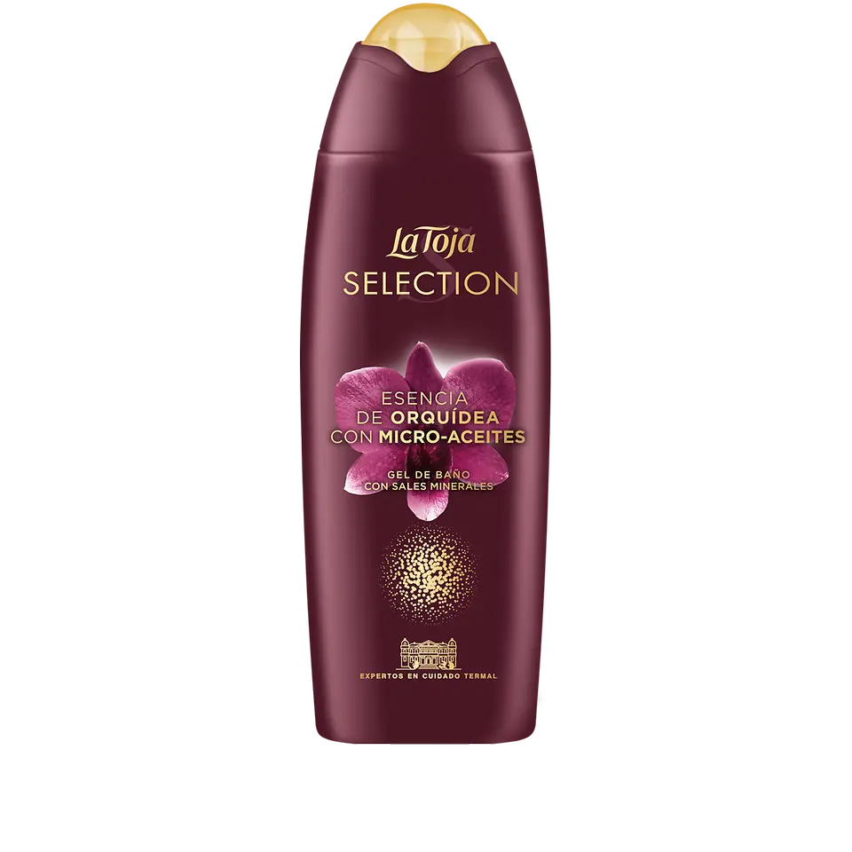 Gel de baño Esencia de Orquidea con Micro-Aceites