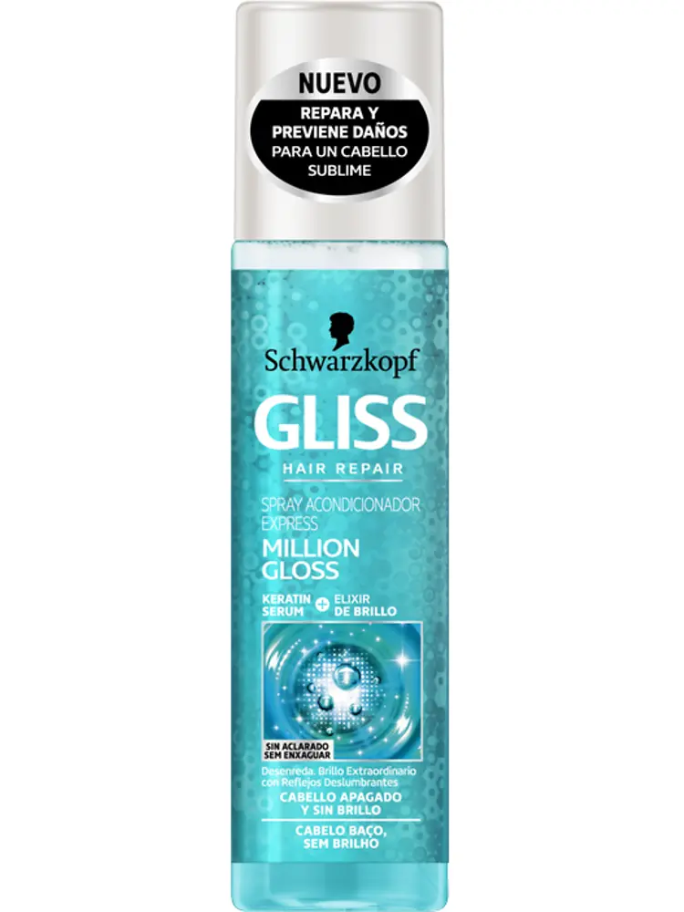 Acondicionador Express Gliss Million Gloss