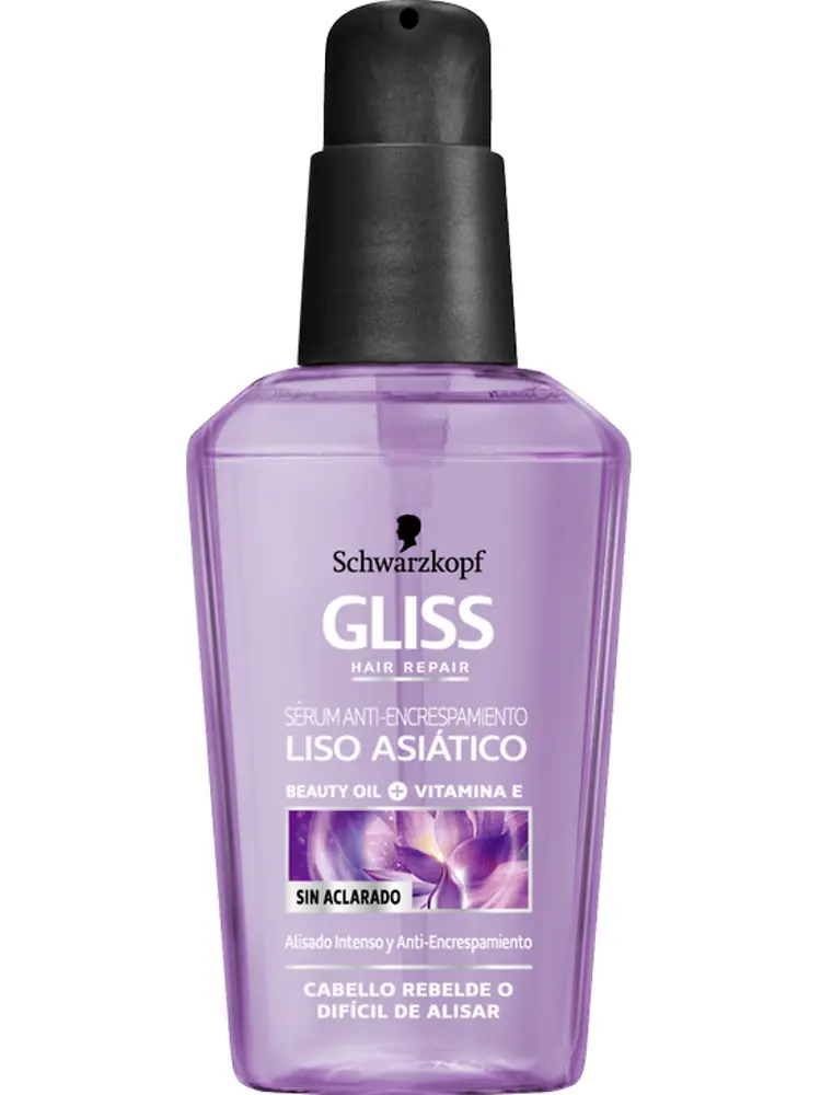 Sérum anti-encrespamiento Gliss Liso Asiático