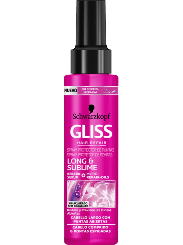 Spray puntas abiertas Gliss Long & Sublime