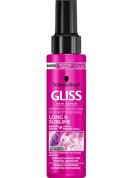 Spray puntas abiertas Gliss Long & Sublime