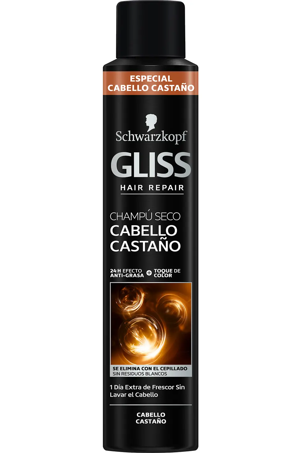 Champú Seco Gliss Castaño
