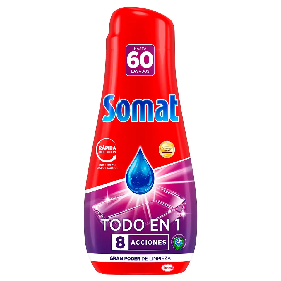 Somat Gel Todo en 1 60D Azul