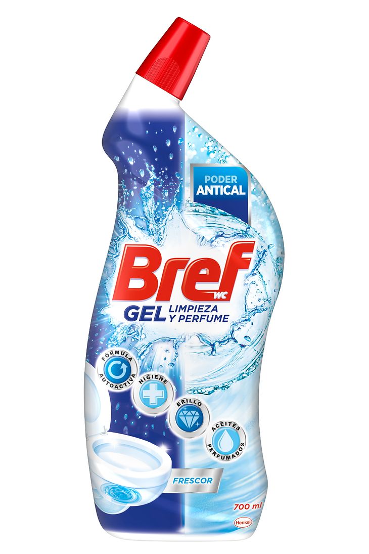 Bref lanza el nuevo Bref WC Gel Limpieza y Perfume