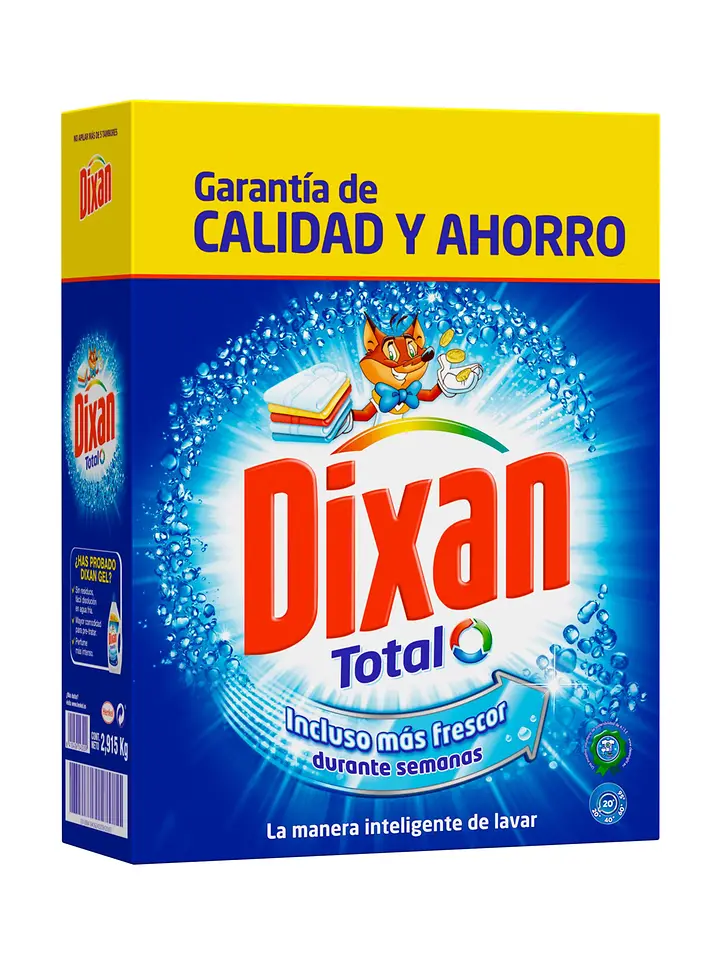 Dixan Total Polvo