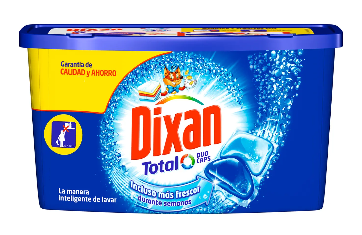 Dixan Total Cápsulas
